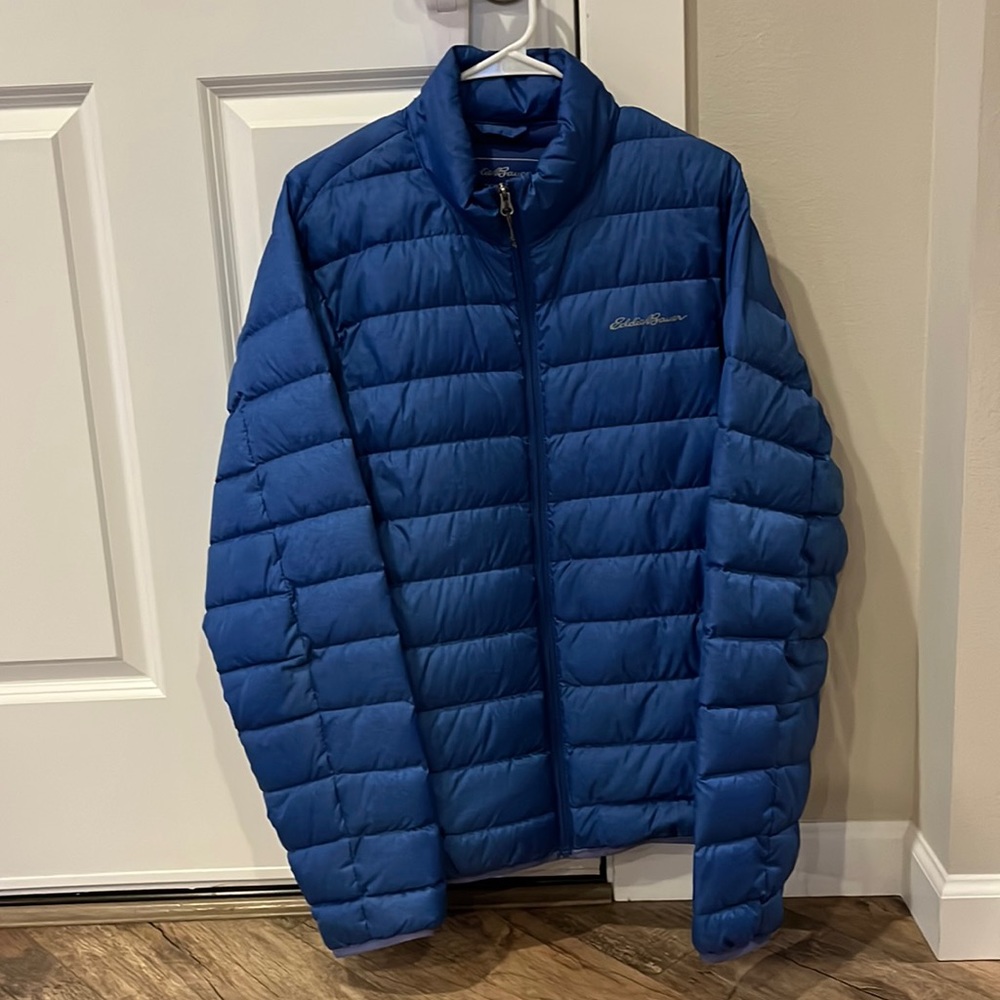 Eddie Bauer Mens down jacket - Blue